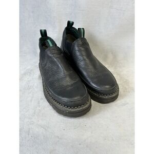 Georgia Boot GR270 Giant ROMEO Men's Leather Work Shoe Mens Size 6.5 M Black